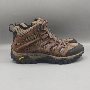 Merrell Moab Ventilator Women's Size 7.5 J65586 Bracken Purple Suede Hiking Boot